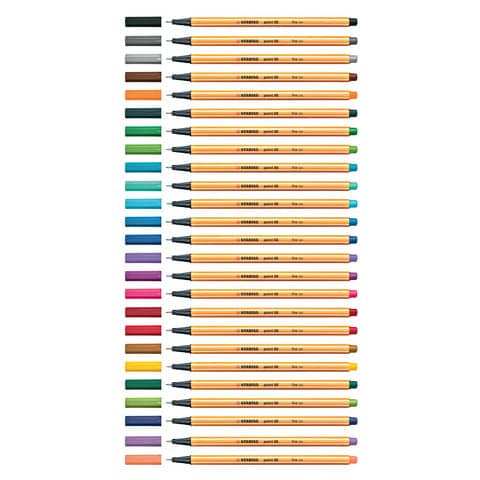 stabilo-fineliner-point-88-0-4-mm-assortiti-rotolo-25-8825-021