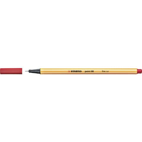 stabilo-fineliner-point-88-0-4-mm-rosso-88-40