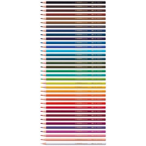 stabilo-matite-colorate-acquarellabili-aquacolor-scatola-metallo-assortiti-conf-36-pezzi-1636-5