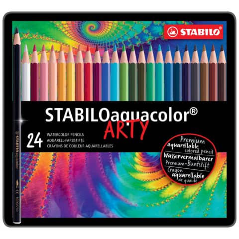stabilo-matite-colorate-acquarellabili-aquacolor-scatole-metallo-assortiti-conf-24-pezzi-1624-5