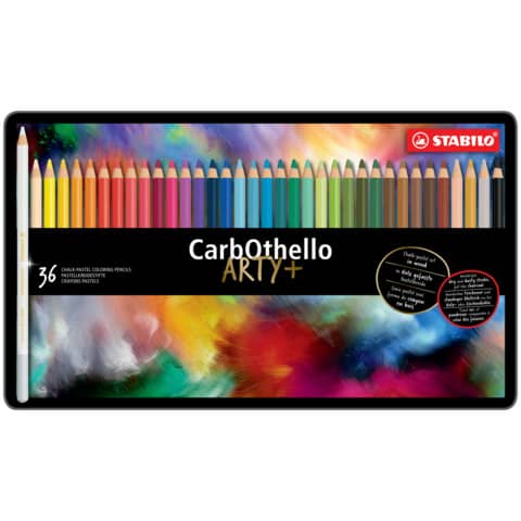 stabilo-matite-colorate-carbothello-tratto-4-4-mm-assortiti-scatola-metallo-36-1436-6
