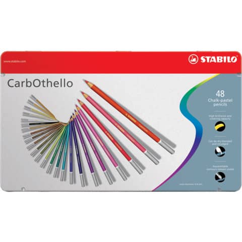 stabilo-matite-colorate-carbothello-tratto-4-4-mm-assortiti-scatola-metallo-48-1448-6