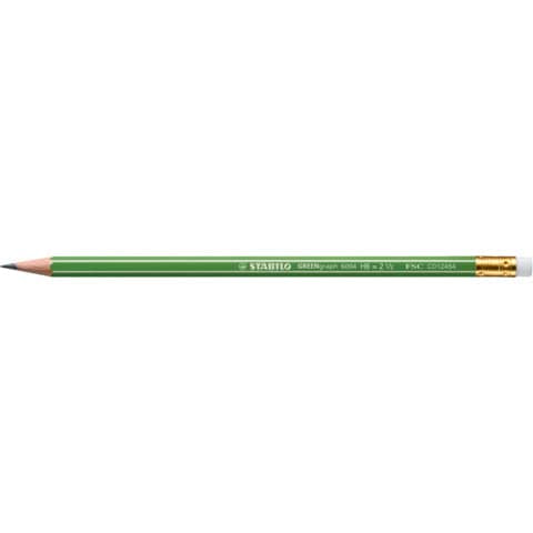 stabilo-matite-gommino-greengraph-hb-conf-12-pezzi-6004-hb