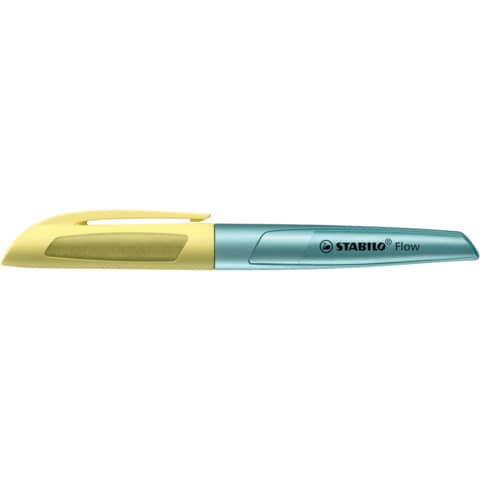 stabilo-penna-stilografica-flow-cosmetic-0-5-mm-inchiostro-blu-fusto-giallo-azzurro-metallizzato-5072-5-41