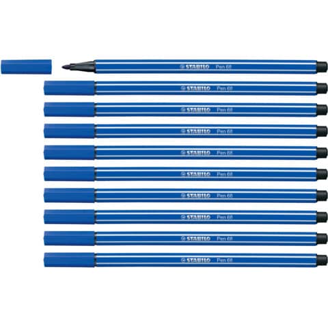 stabilo-pennarelli-pen-68-1-mm-blu-oltremare-68-32