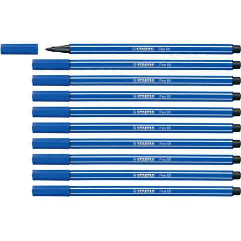 stabilo-pennarelli-pen-68-1-mm-blu-oltremare-68-32
