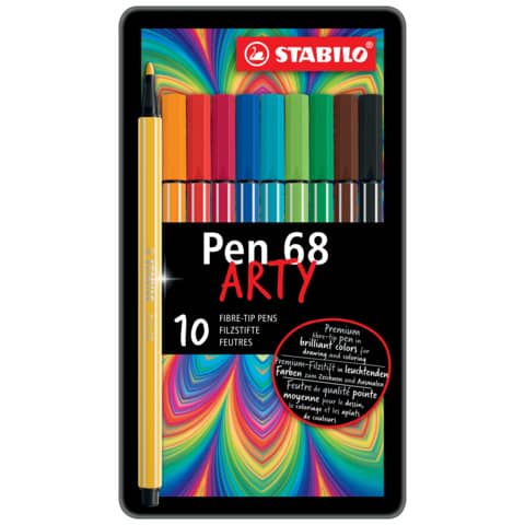 stabilo-pennarelli-pen-68-1-mm-scatola-metallo-assortiti-conf-10-pezzi-6810-6