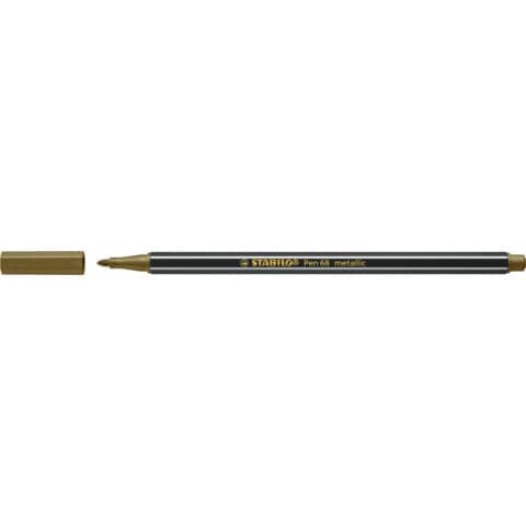 stabilo-pennarelli-pen-68-metallic-1-mm-oro-68-810