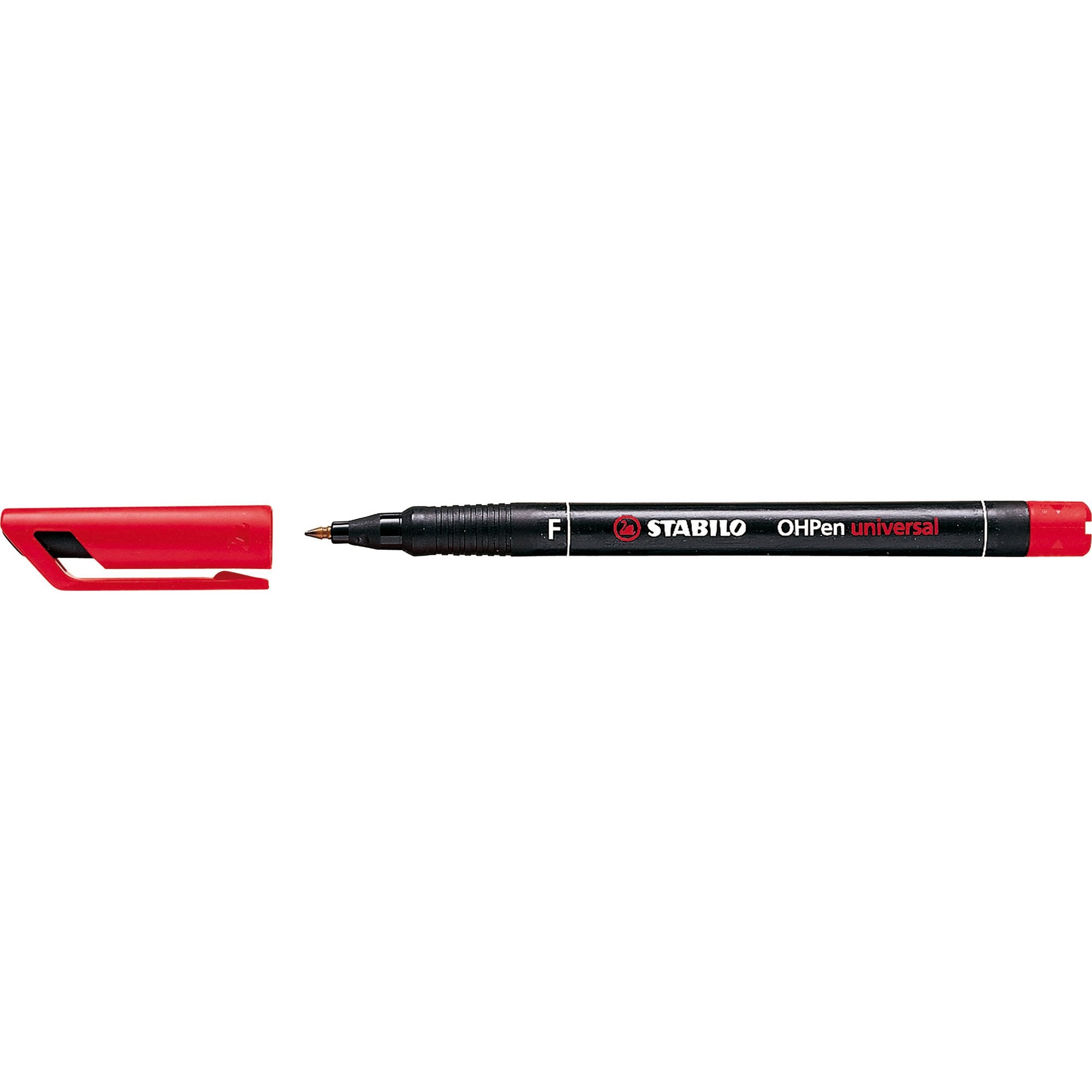 stabilo-pennarello-ohpen-842-permanente-fine-rosso