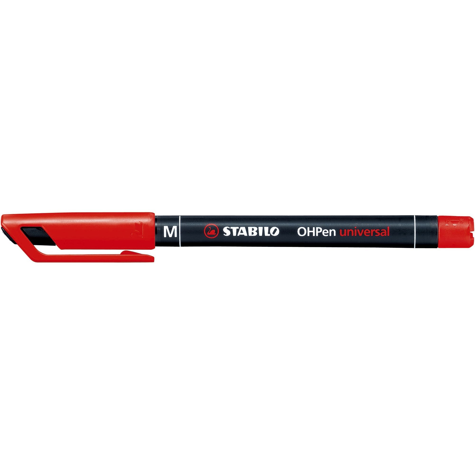 stabilo-pennarello-ohpen-843-permanente-medio-rosso