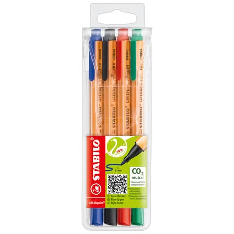 stabilo-penne-punta-fibra-greenpoint-0-8-mm-assortiti-astuccio-4-6088-4