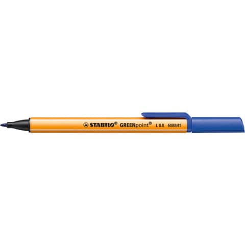 stabilo-penne-punta-fibra-greenpoint-0-8-mm-assortiti-astuccio-6-6088-6