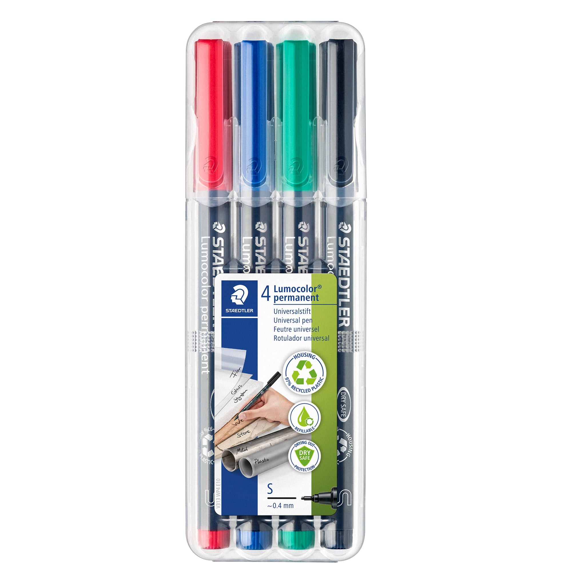 staedtler-busta-4-pennarelli-lumocolor-permanent-313-sf-0-4mm