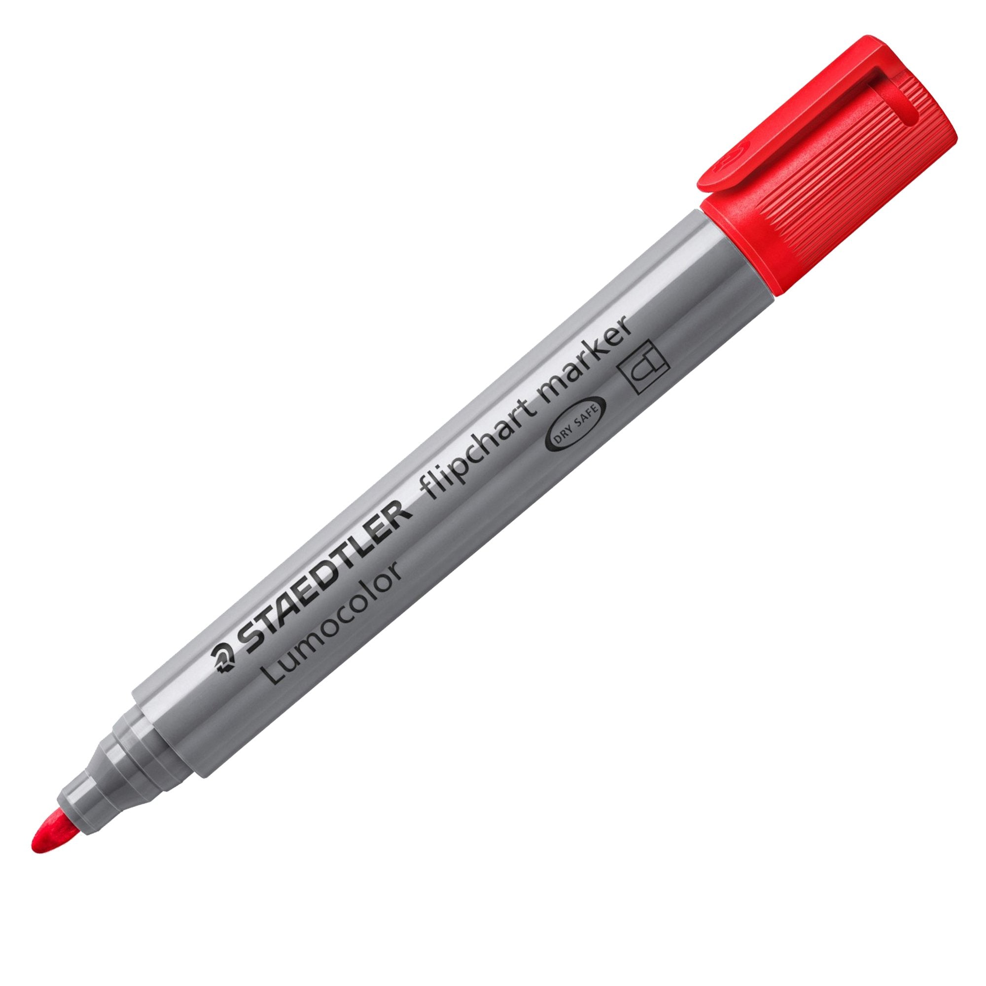 staedtler-marcatore-lumocolor-flipchart-356-punta-tonda-rosso
