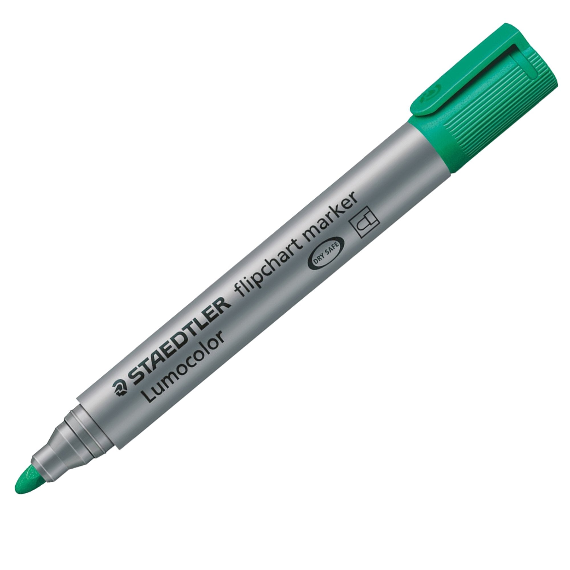 staedtler-marcatore-lumocolor-flipchart-356-punta-tonda-verde