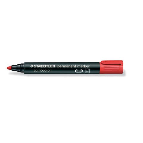 staedtler-marcatore-permanente-punta-tonda-lumocolor-permanent-marker-352-2-mm-rosso-352-2