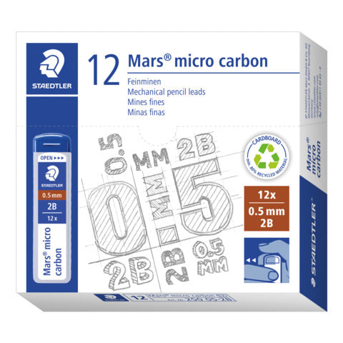 staedtler-mine-sottili-mars-micro-carbon-250-2b-0-5-mm-confezione-12-pezzi-250-05-2b