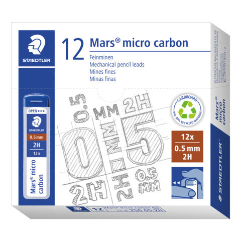 staedtler-mine-sottili-mars-micro-carbon-250-2h-0-5-mm-confezione-12-pezzi-250-05-2h