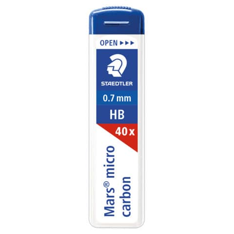 staedtler-mine-sottili-mars-micro-carbon-255-hb-0-7-mm-astuccio-40-pezzi-255-07-hb