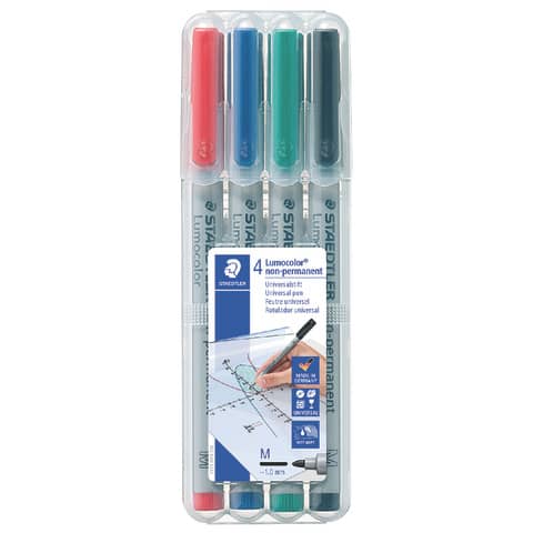 staedtler-penna-punta-sintetica-lumocolor-non-permanent-315-m-1-mm-assortiti-conf-4-pezzi-315-wp4