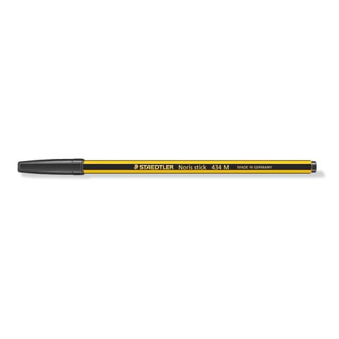 staedtler-penna-sfera-noris-stick-m-1-mm-tratto-0-35-mm-nero-conf-20-434-09