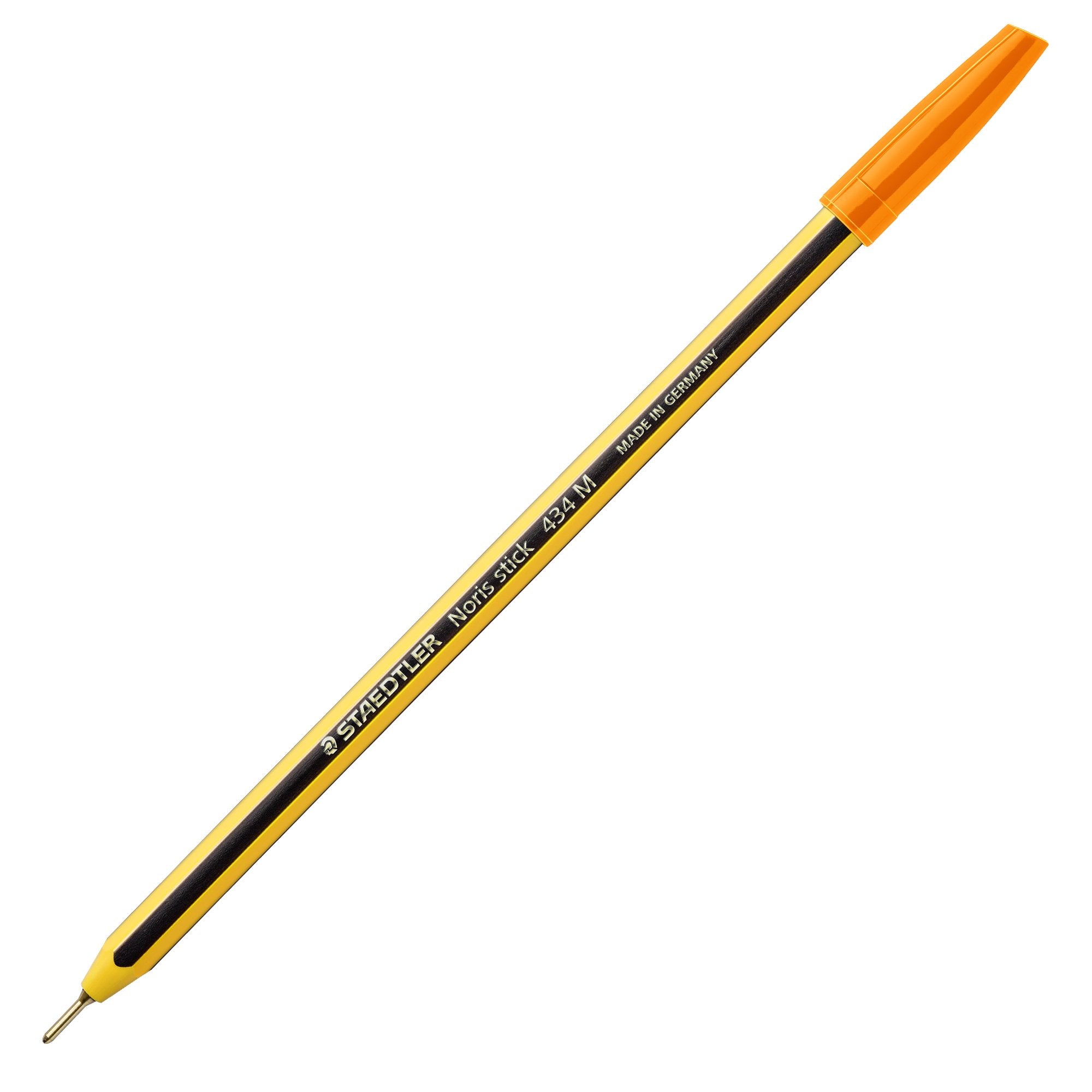 staedtler-scatola-10-penna-sfera-434-noris-stick-arancione-1-0mm