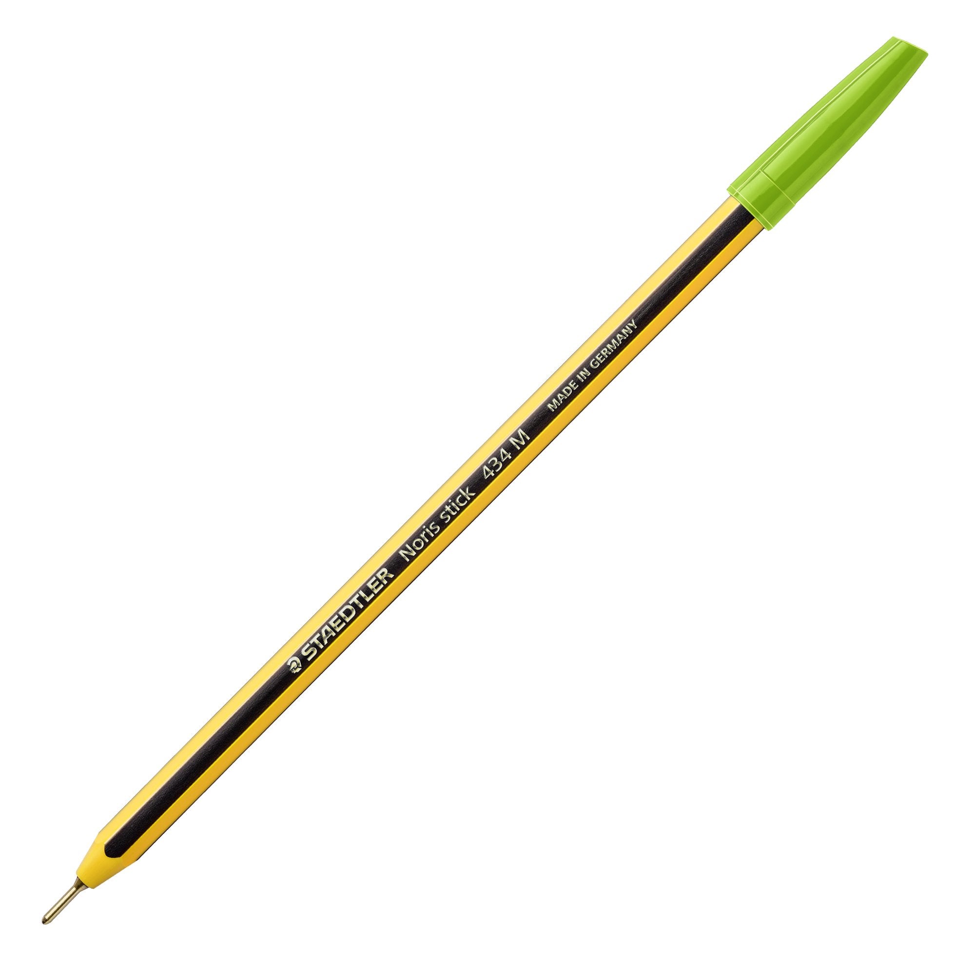 staedtler-scatola-10-penna-sfera-434-noris-stick-verde-chiaro-1-0mm