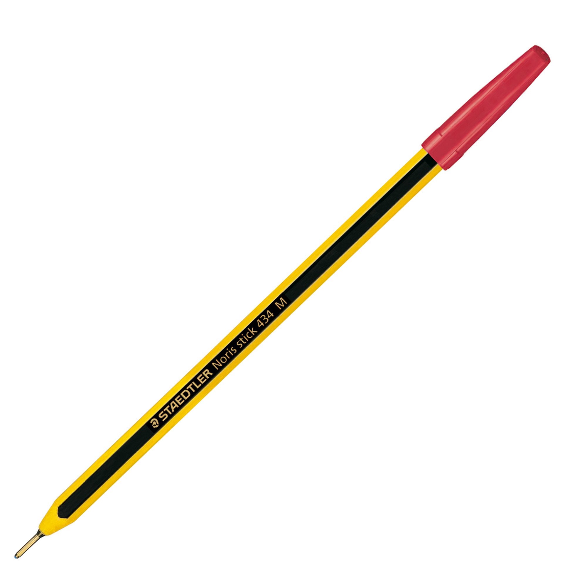 staedtler-scatola-20-penna-sfera-434-noris-stick-rosso-1-0mm
