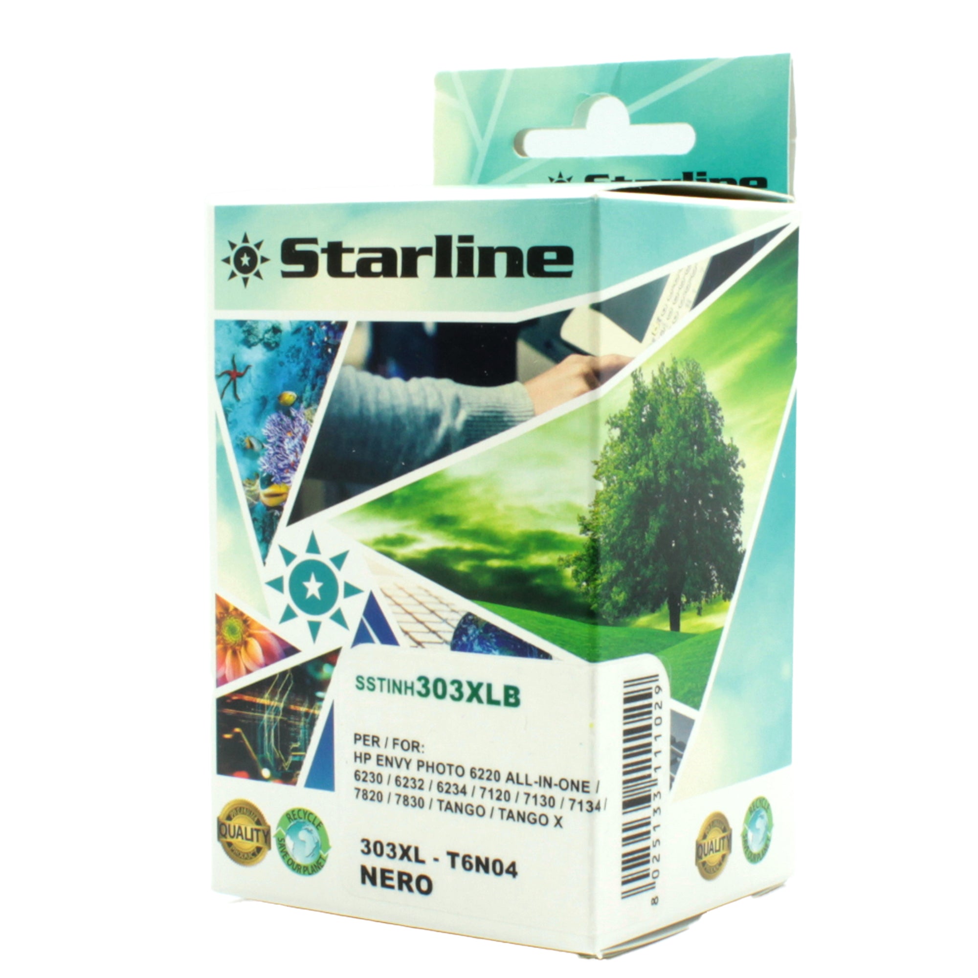 starline-cartuccia-getto-dinchiostro-hp-303xl-nero
