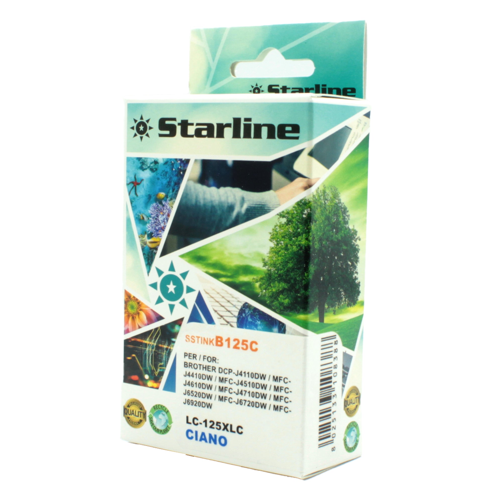 starline-cartuccia-ink-ciano-print-c-brother-lc-125xl