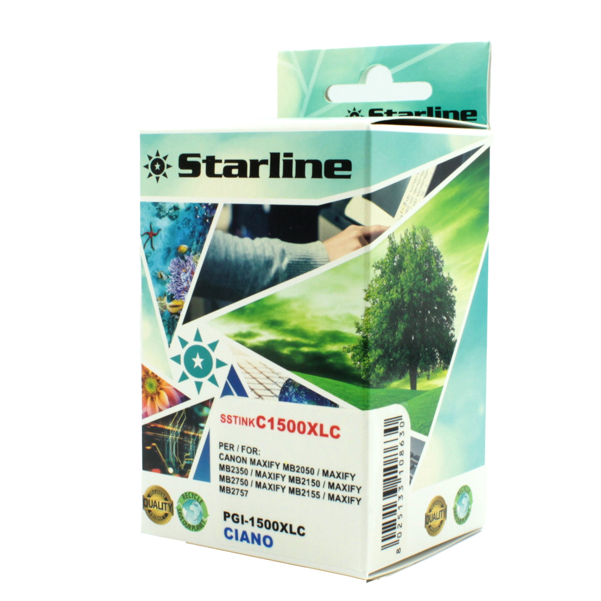 starline-cartuccia-ink-ciano-print-c-canon-pgi-1500xl