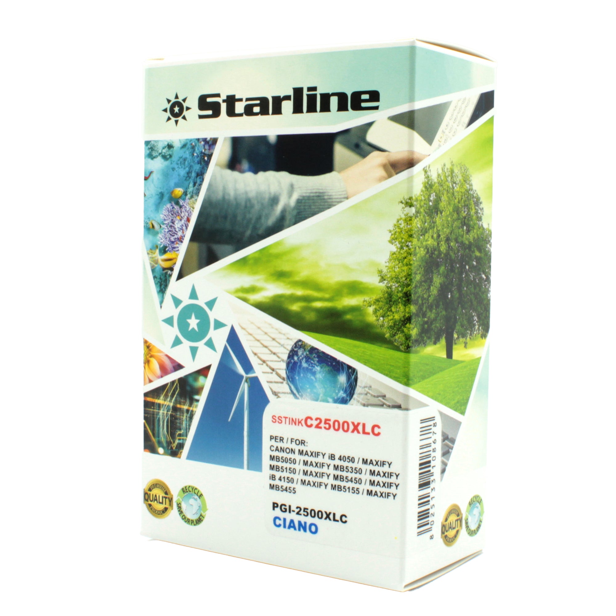 starline-cartuccia-ink-ciano-print-c-canon-pgi-2500xl