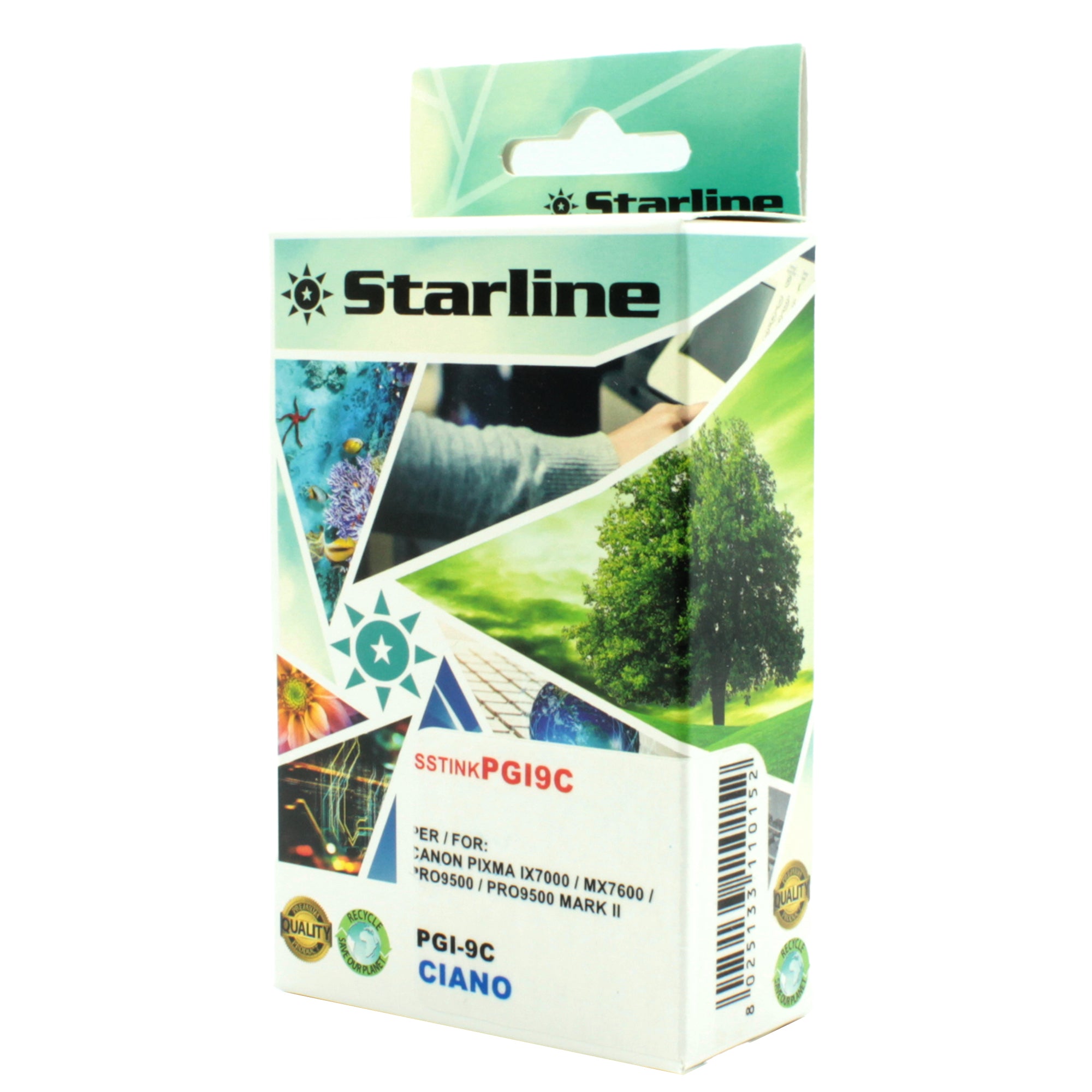 starline-cartuccia-ink-ciano-print-c-canon-pixma-9500