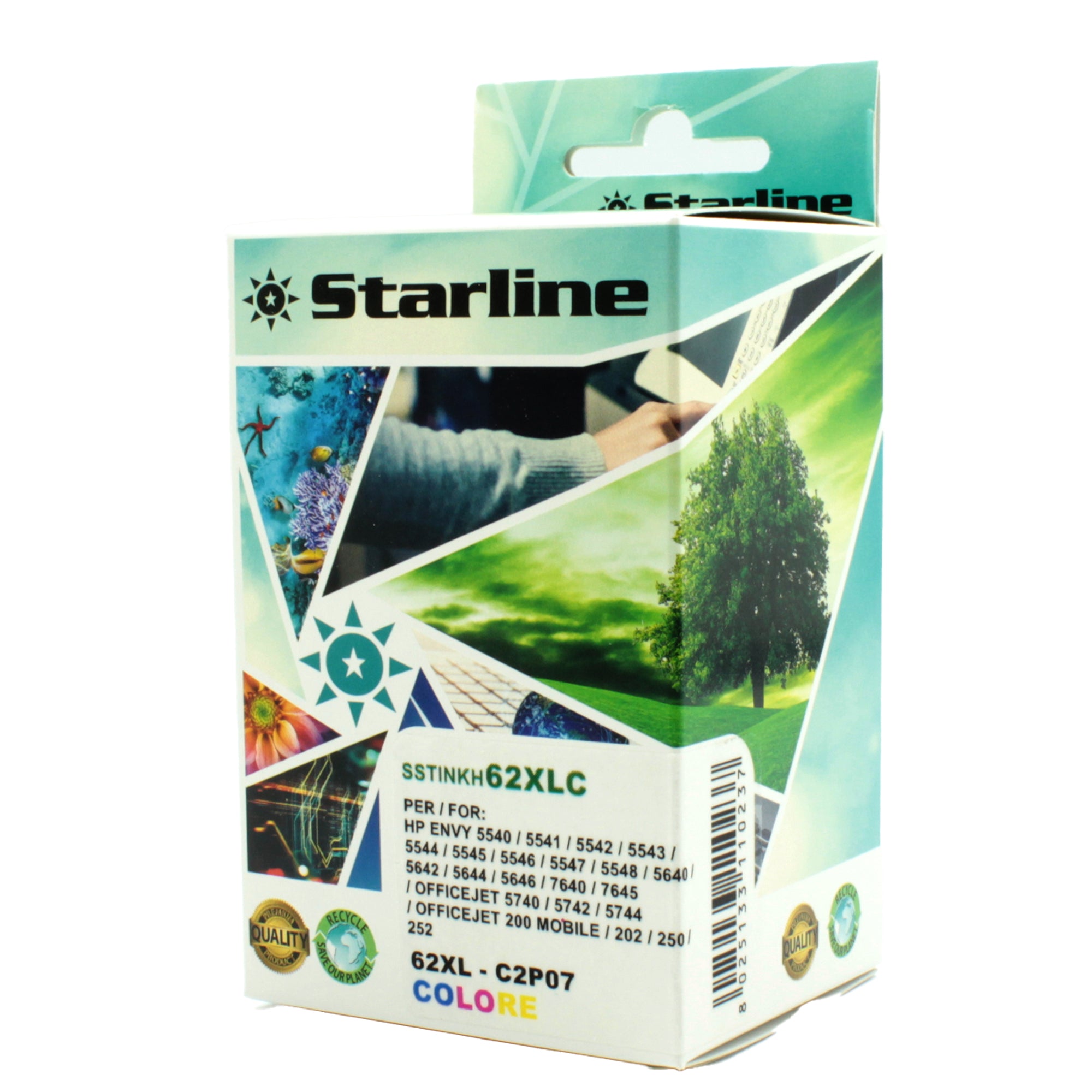 starline-cartuccia-ink-colore-print-c-hp-n-62xl
