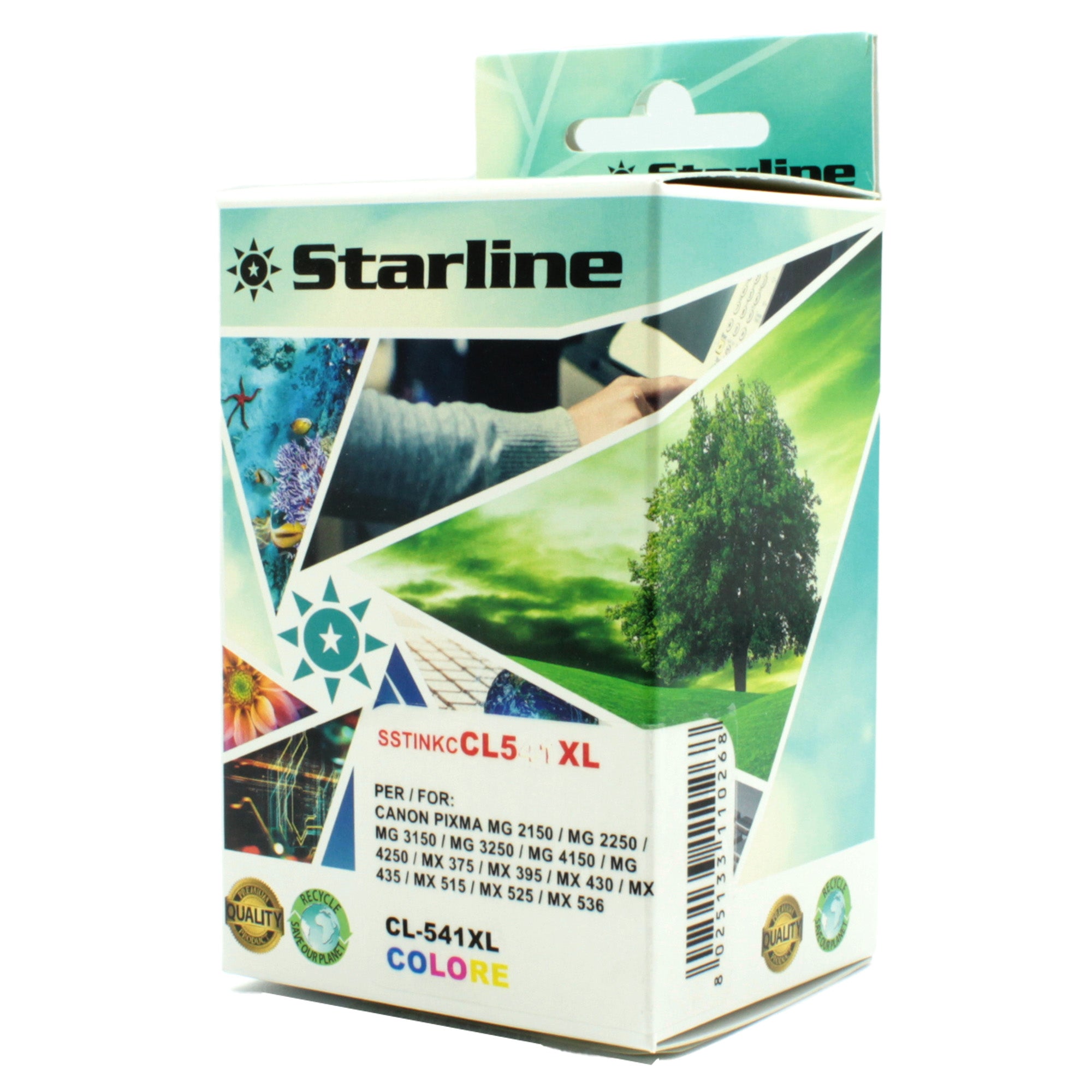 starline-cartuccia-ink-colori-print-c-canon-cl541xl-22ml