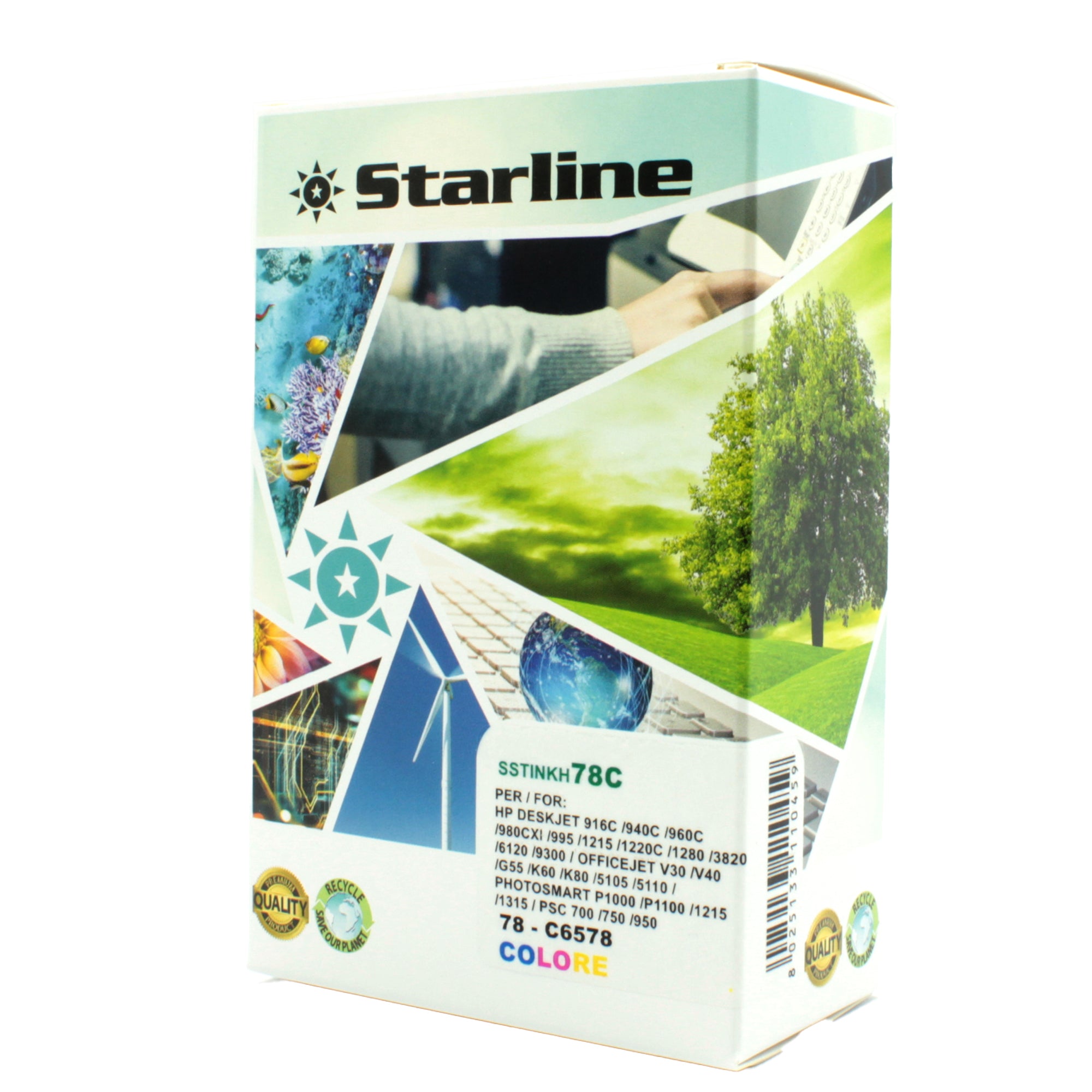starline-cartuccia-ink-colori-print-c-hp-78c