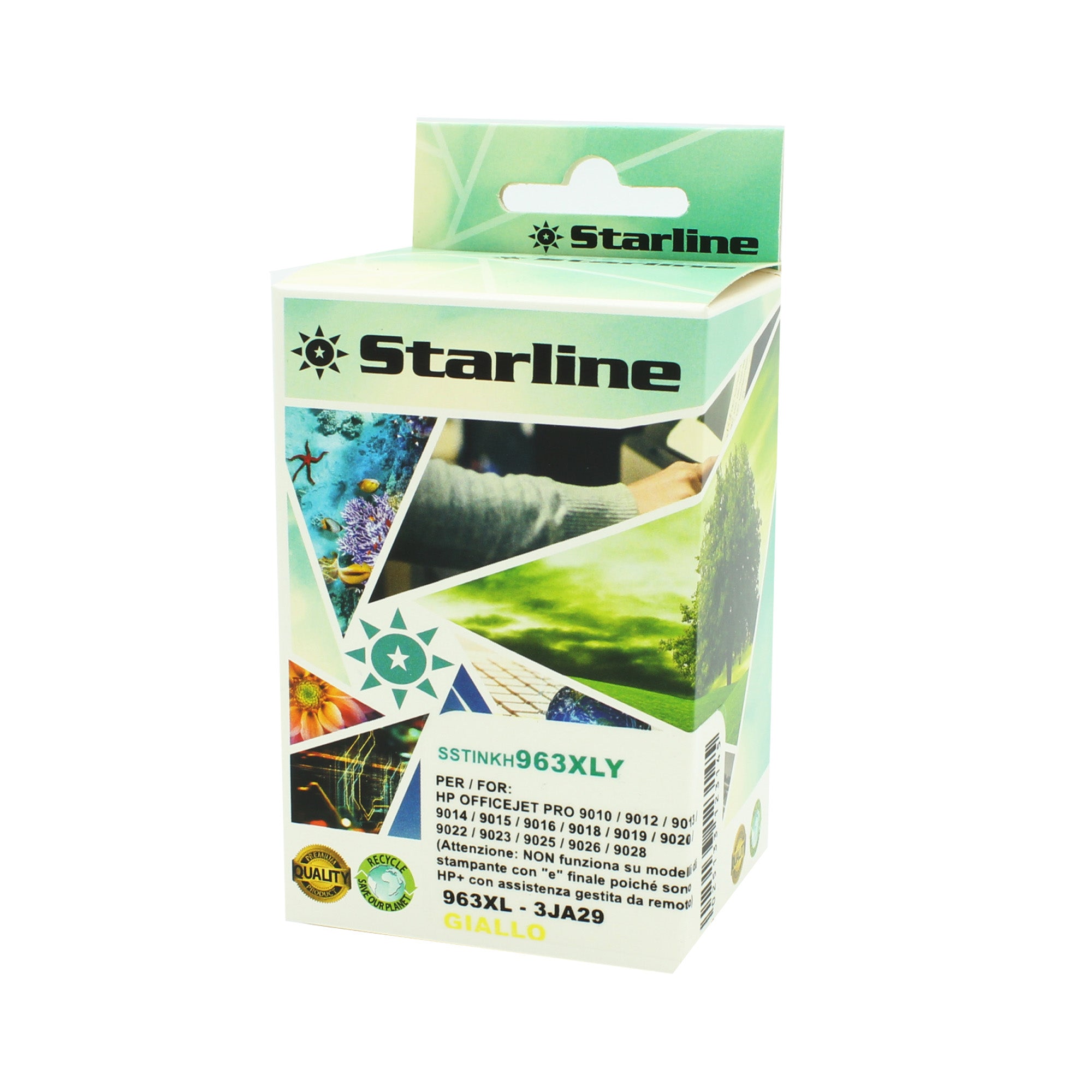 starline-cartuccia-ink-giallo-hp-963-xl