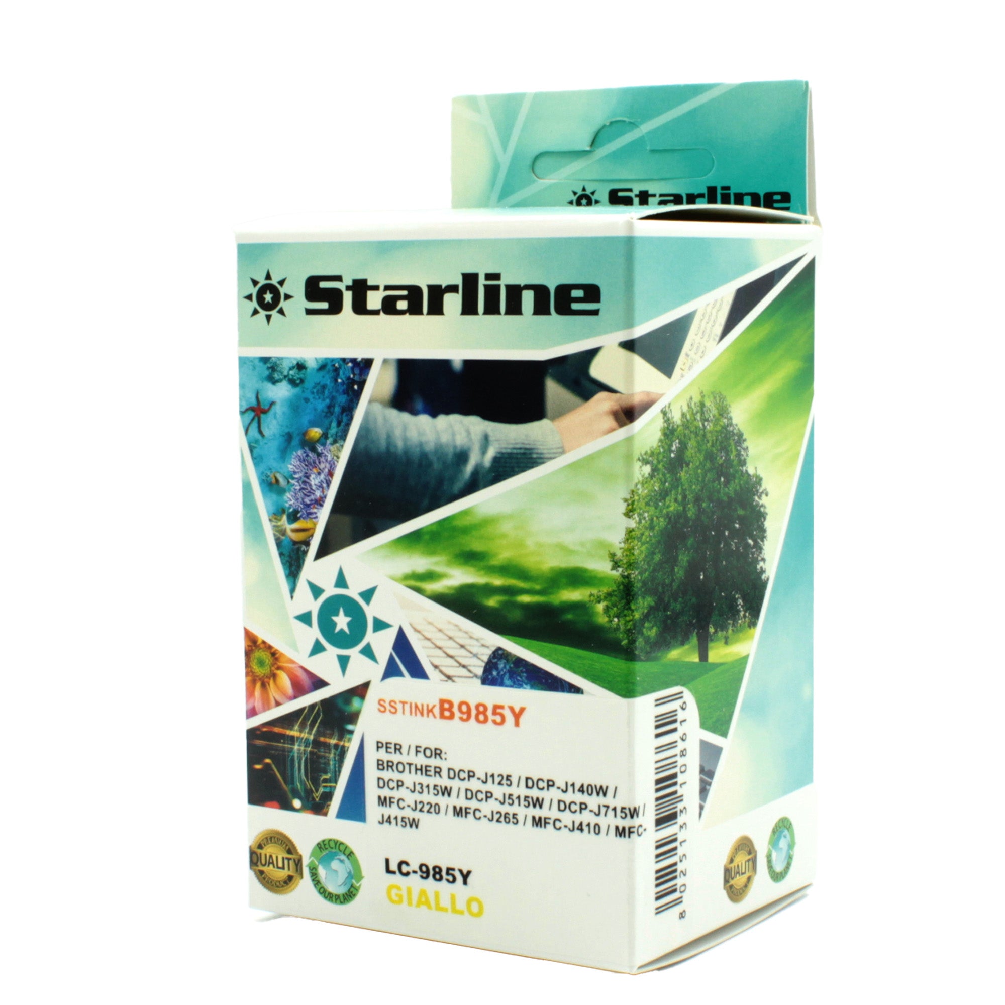 starline-cartuccia-ink-giallo-print-c-brother-dcp-j315w