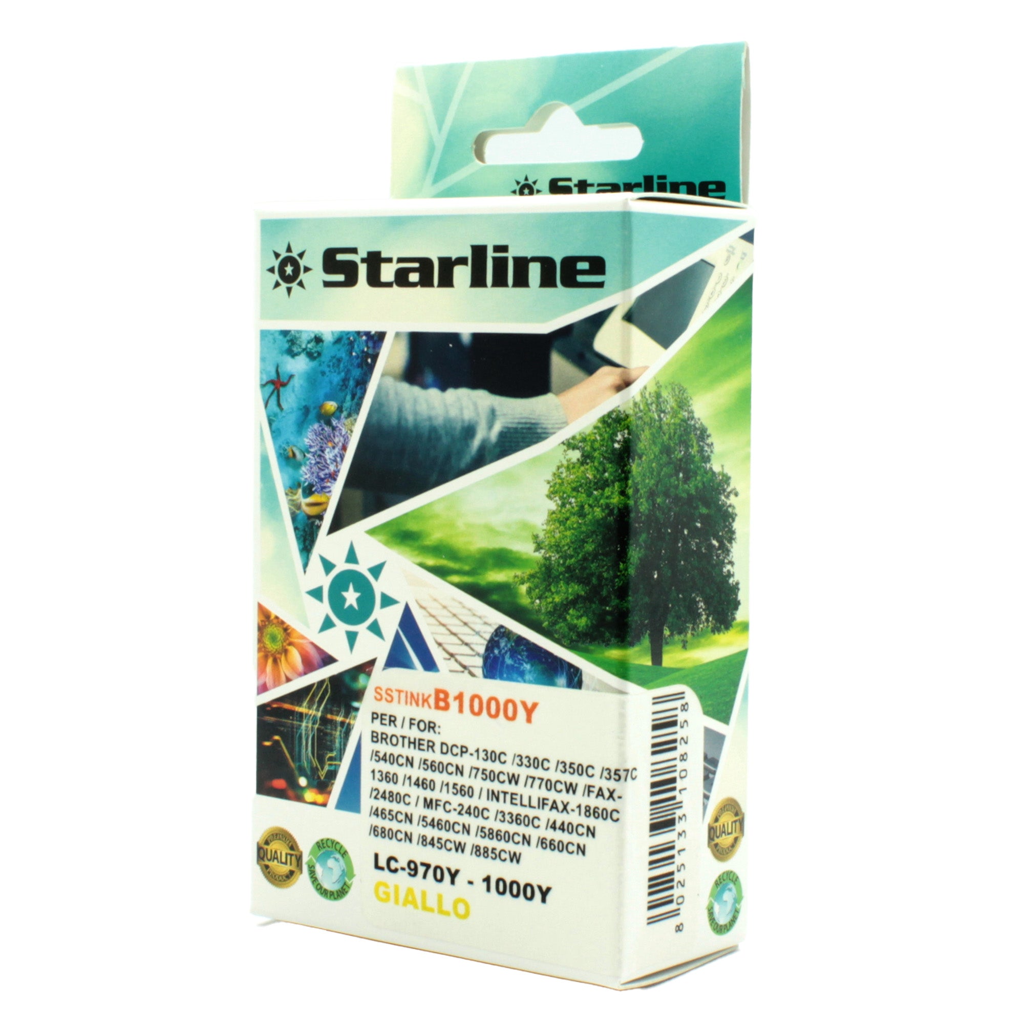 starline-cartuccia-ink-giallo-print-c-brother-lc1000ylc-970y
