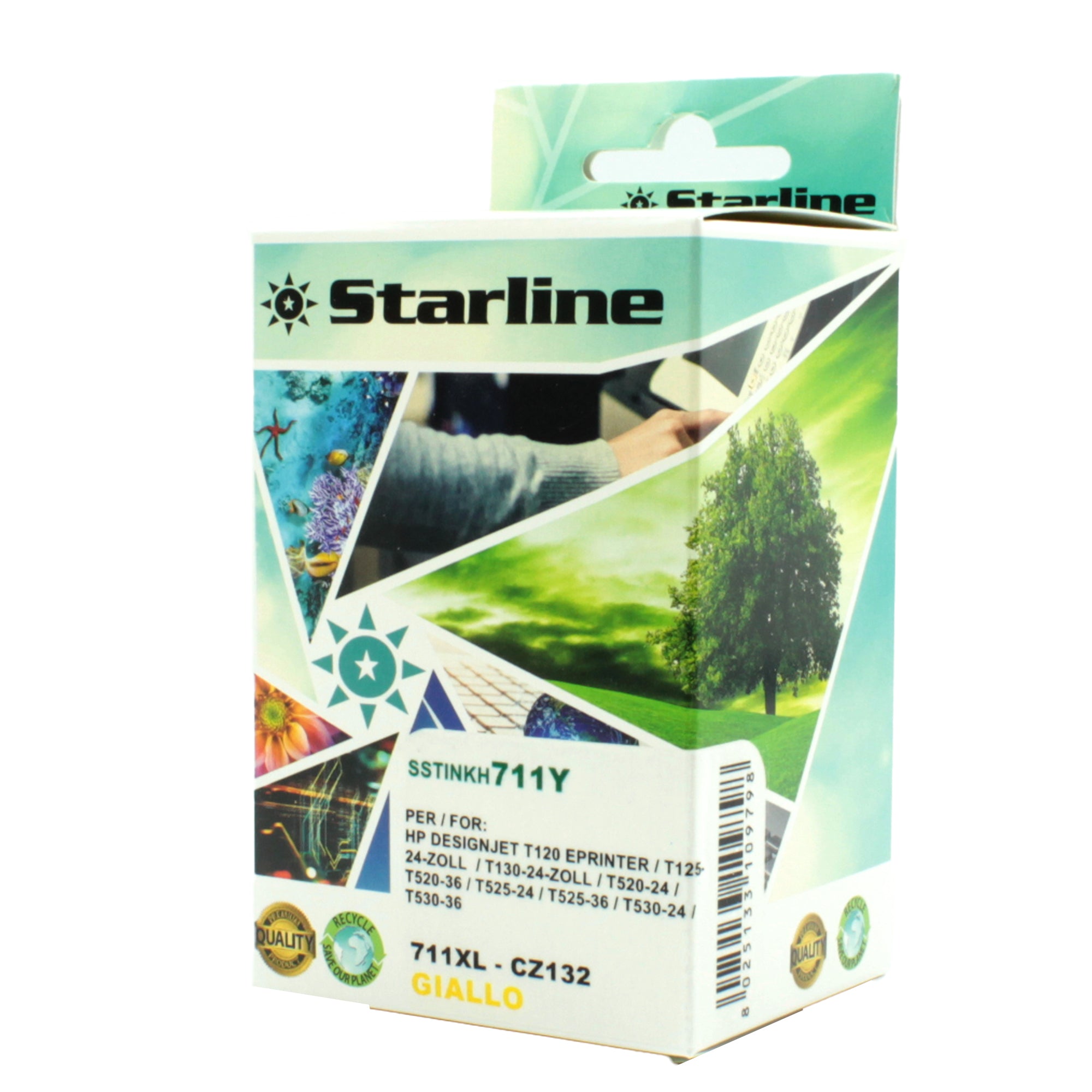 starline-cartuccia-ink-giallo-print-c-hp-711