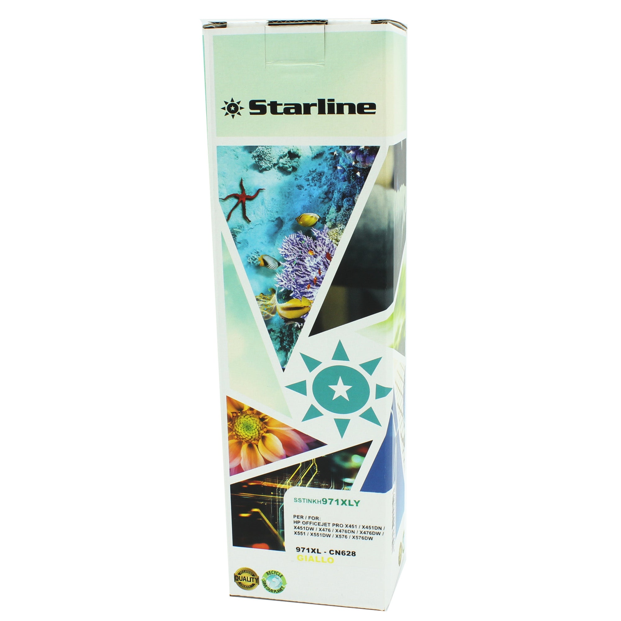 starline-cartuccia-ink-giallo-print-c-hp-971-chip