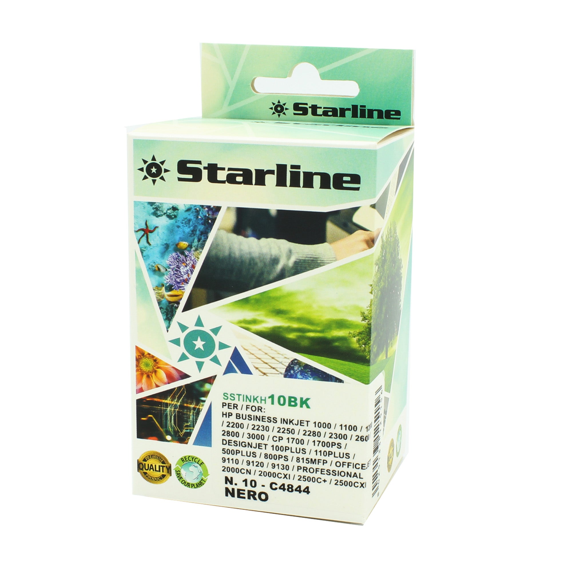 starline-cartuccia-ink-hp-n-10-nero-69ml
