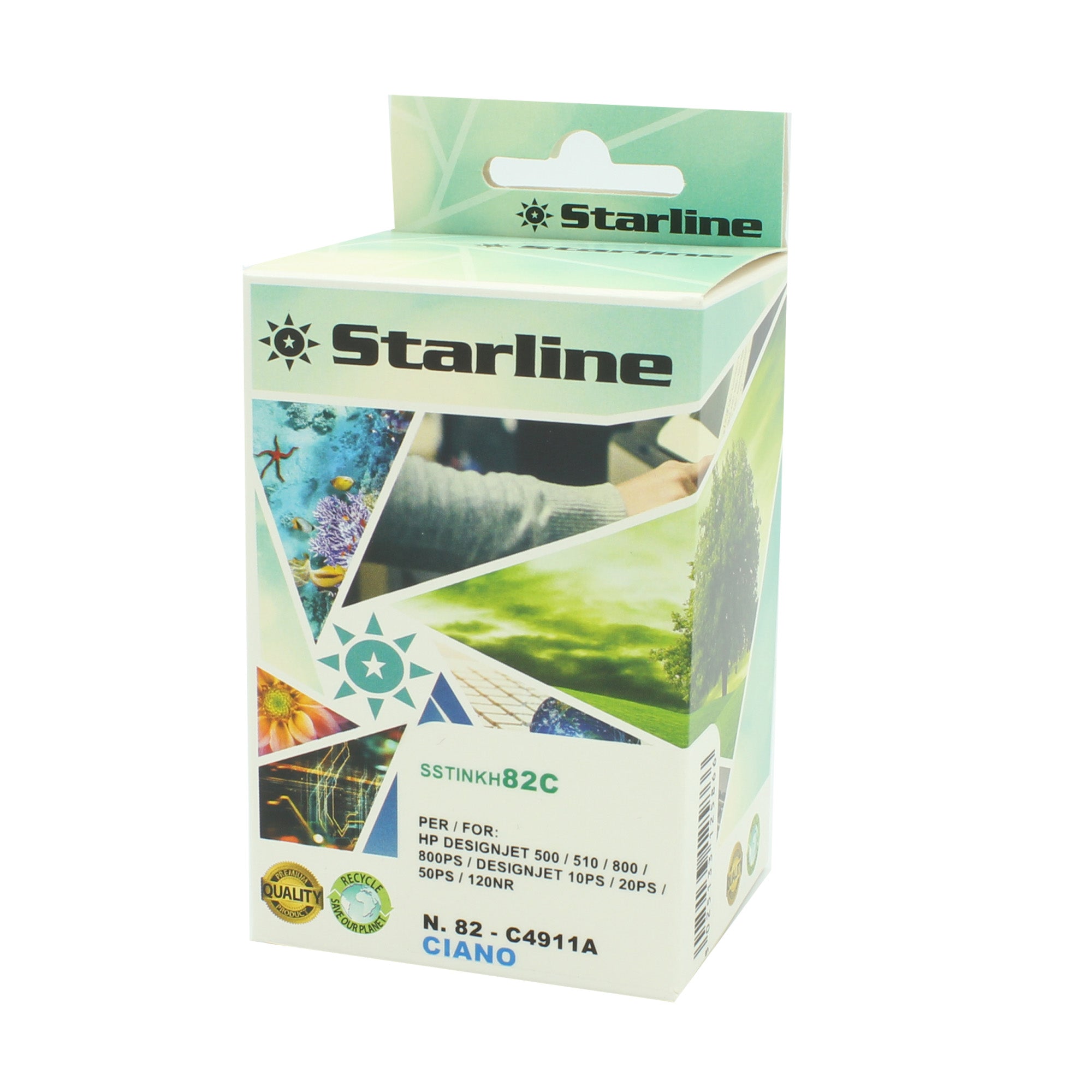 starline-cartuccia-ink-hp-n-82-ciano-69ml