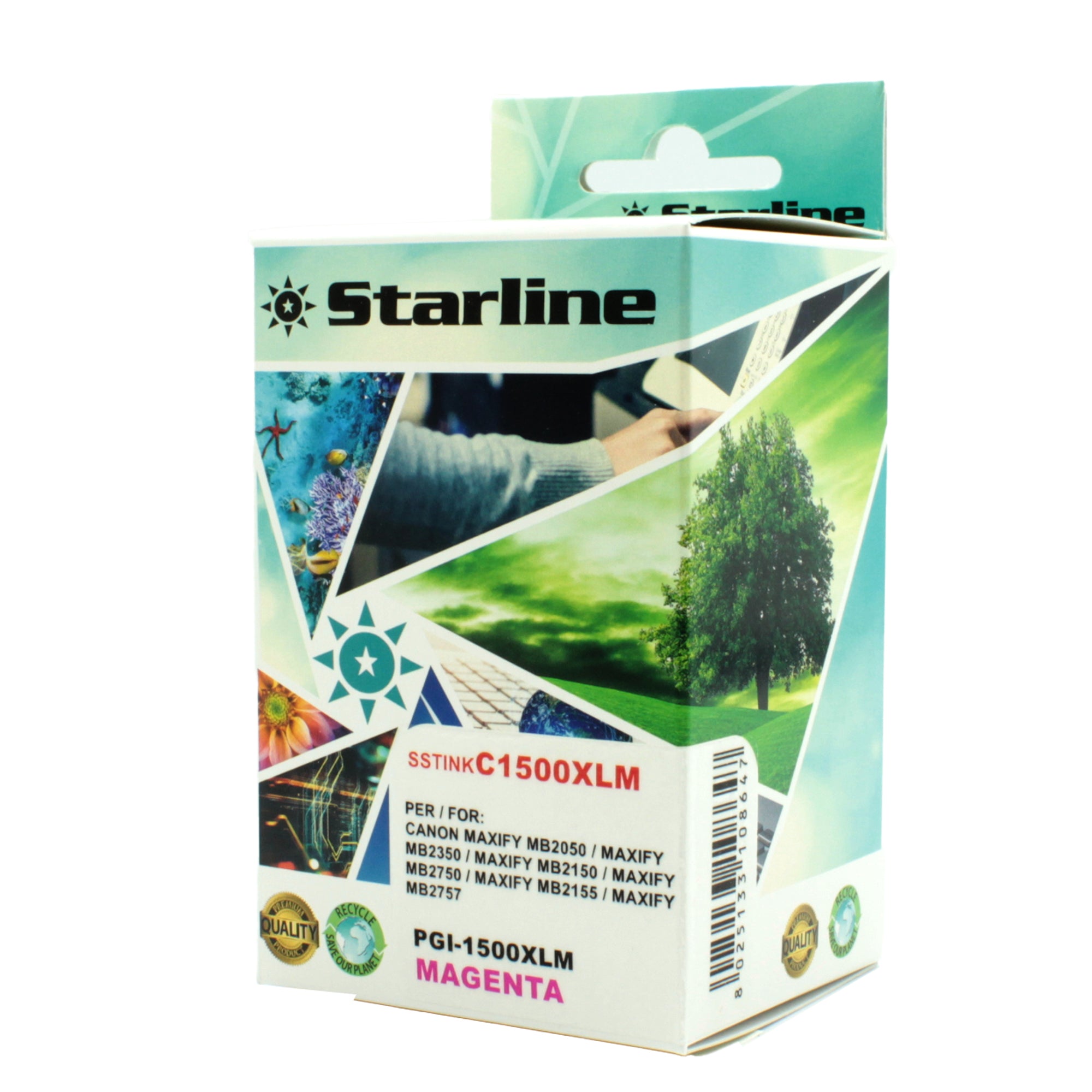 starline-cartuccia-ink-magenta-print-c-canon-pgi-1500xl-m
