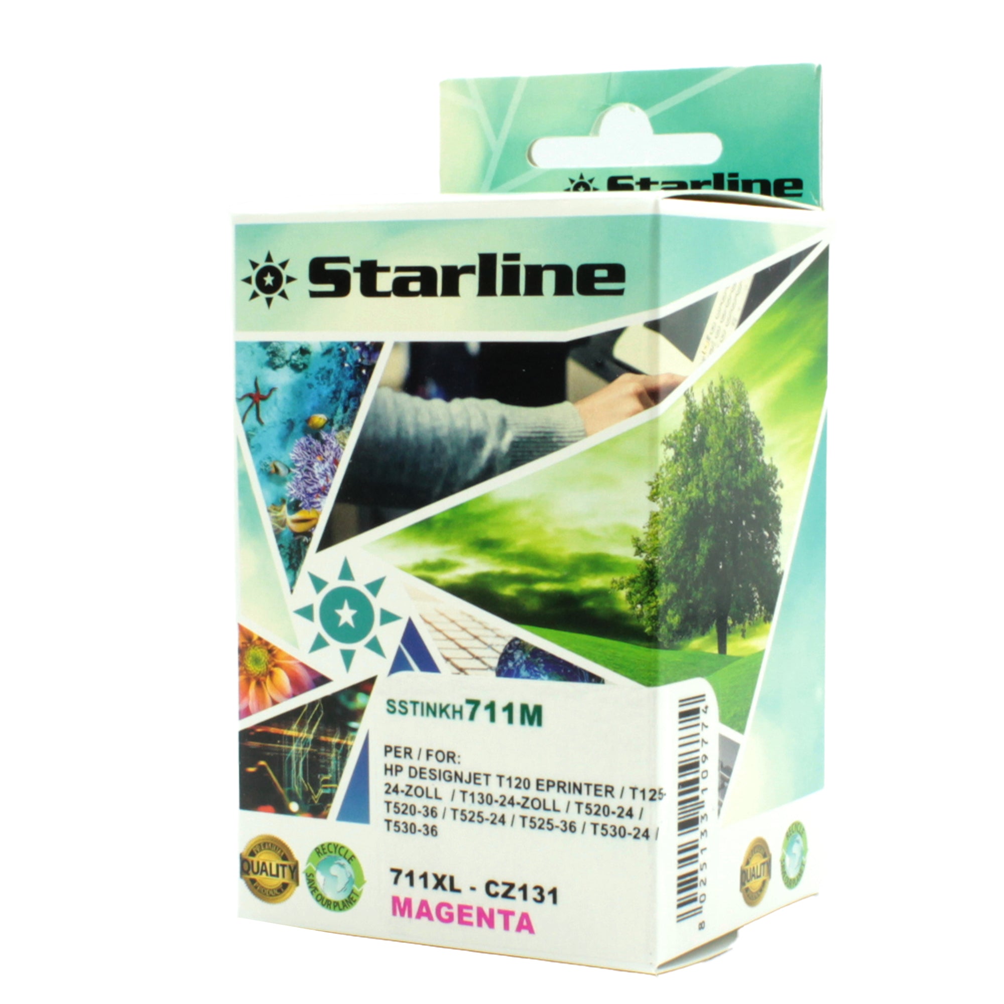 starline-cartuccia-ink-magenta-print-c-hp-711