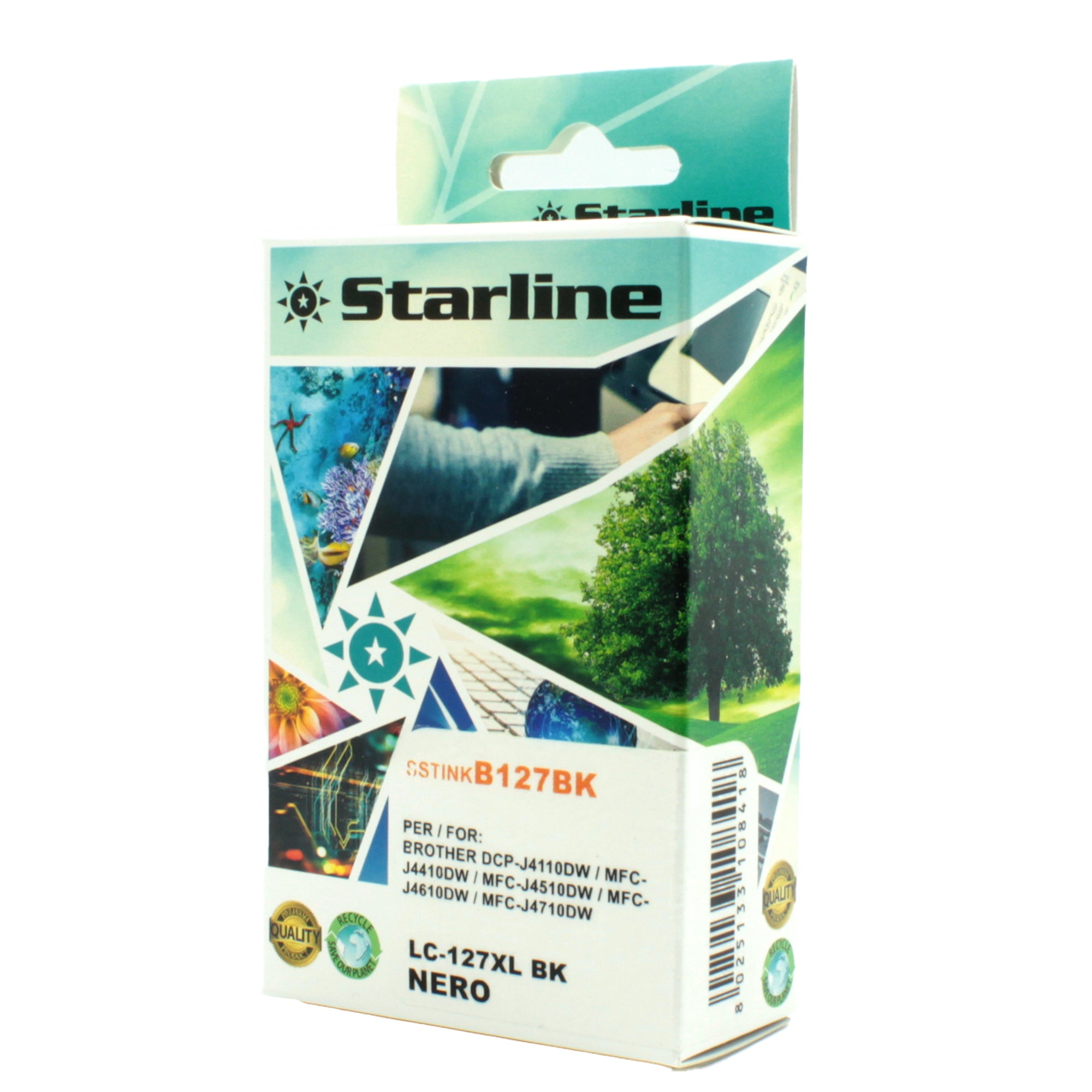 starline-cartuccia-ink-nero-print-c-brother-lc-127x-bk