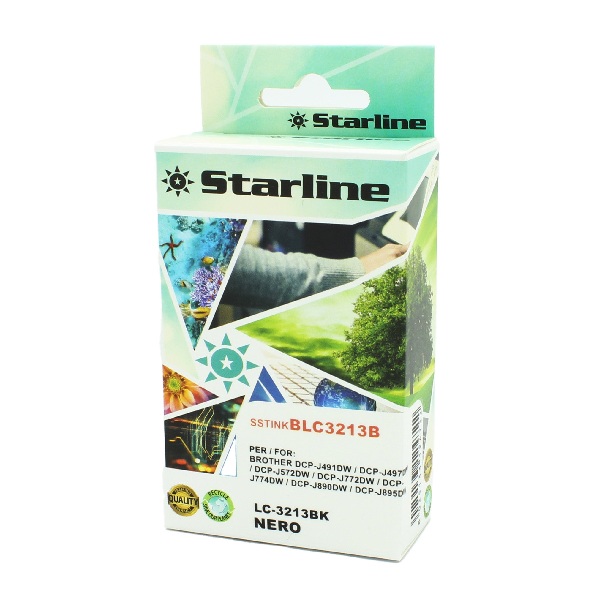 starline-cartuccia-ink-nero-print-c-brother-lc-3213bk
