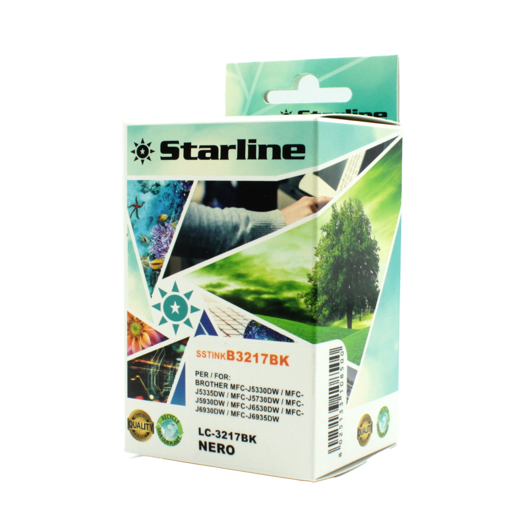 starline-cartuccia-ink-nero-print-c-brother-lc3217bk
