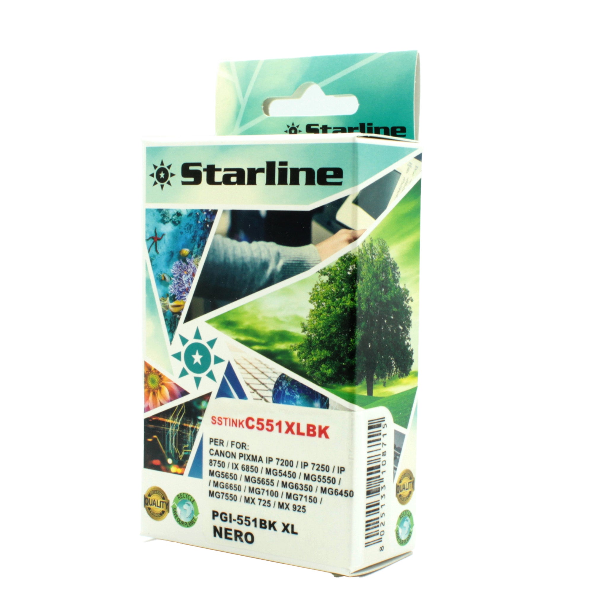 starline-cartuccia-ink-nero-print-c-canon-cli-551xl
