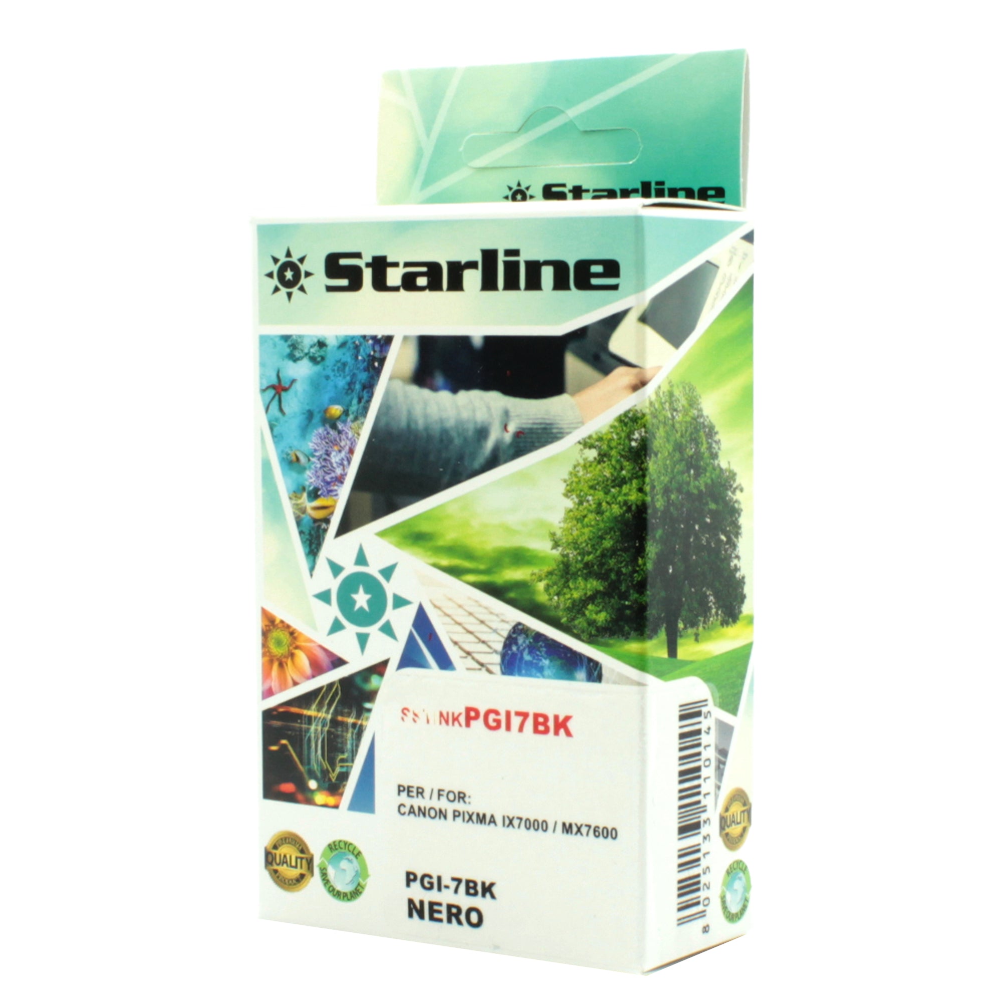 starline-cartuccia-ink-nero-print-c-canon-pixma-mx7600-pgi-7bk